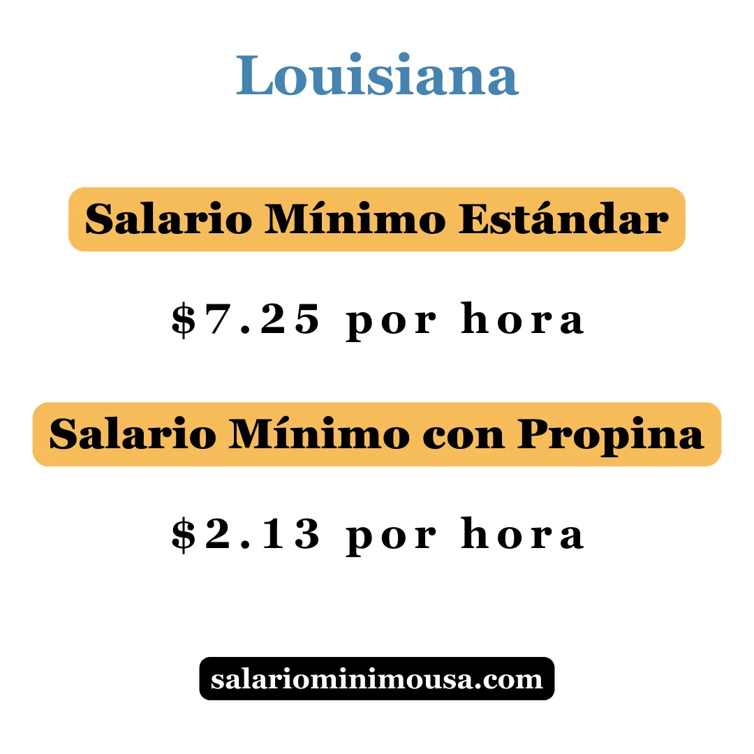 cual es el salario minimo en louisiana cual es el salario minimo en louisiana