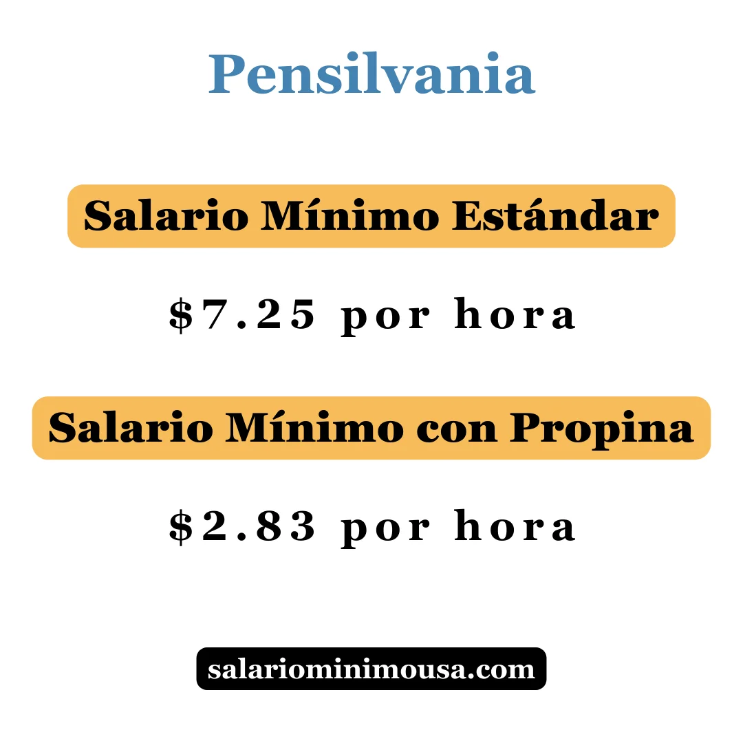 cual es el salario minimo en pensilvania cual es el salario minimo en pensilvania